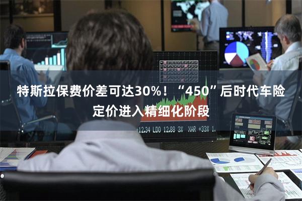 特斯拉保费价差可达30%！“450”后时代车险定价进入精细化阶段