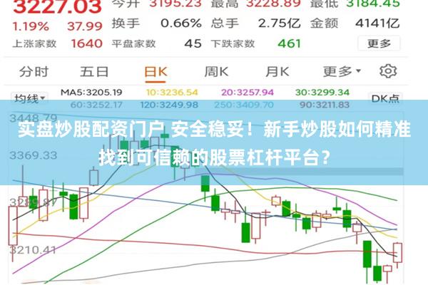实盘炒股配资门户 安全稳妥！新手炒股如何精准找到可信赖的股票杠杆平台？