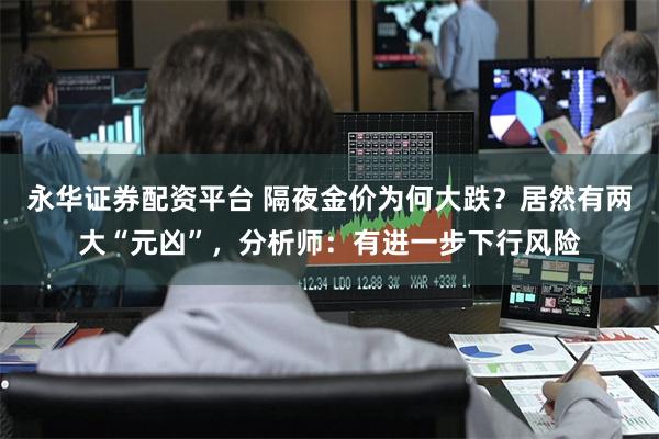 永华证券配资平台 隔夜金价为何大跌？居然有两大“元凶”，分析师：有进一步下行风险